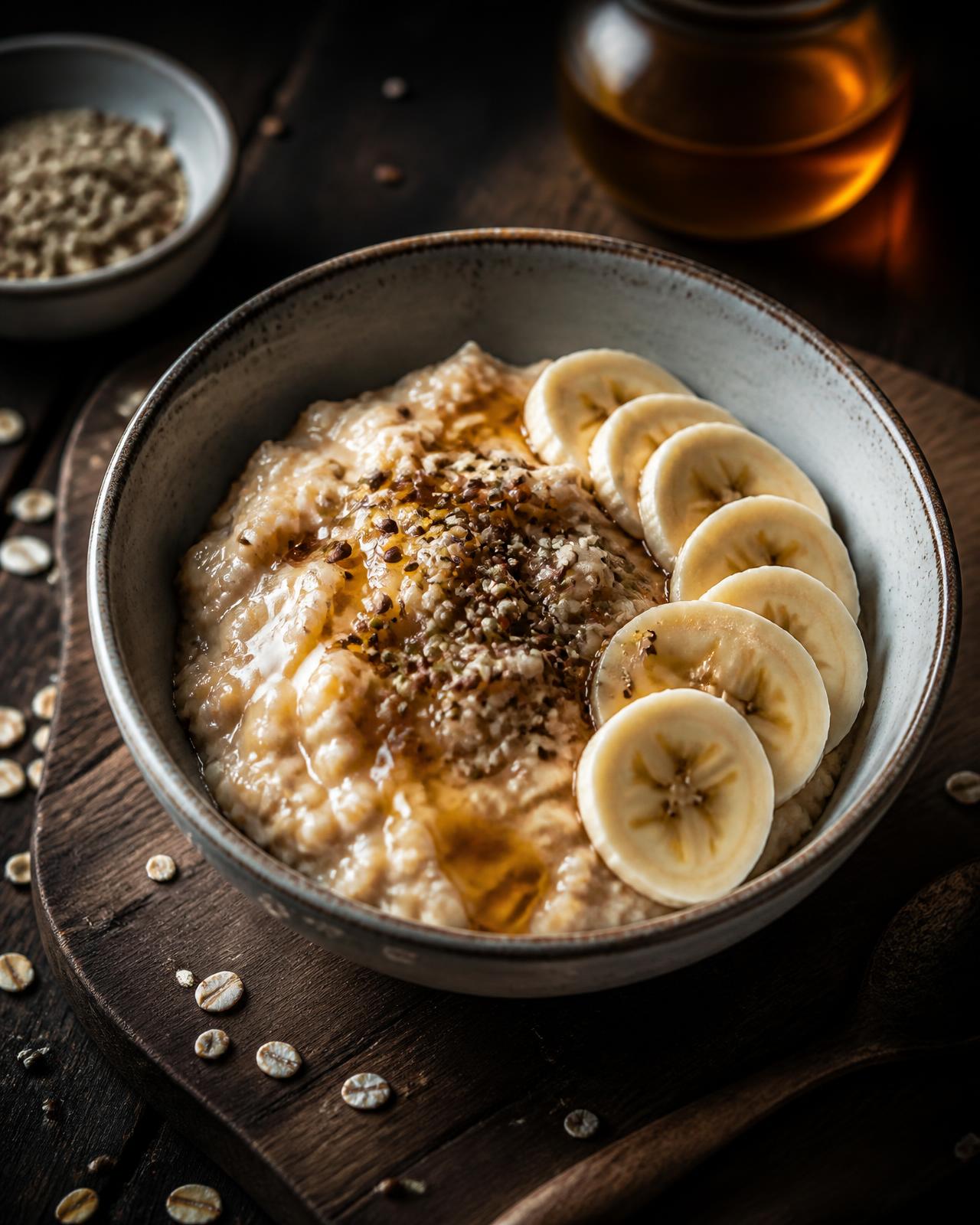 Porridge banane & avoine